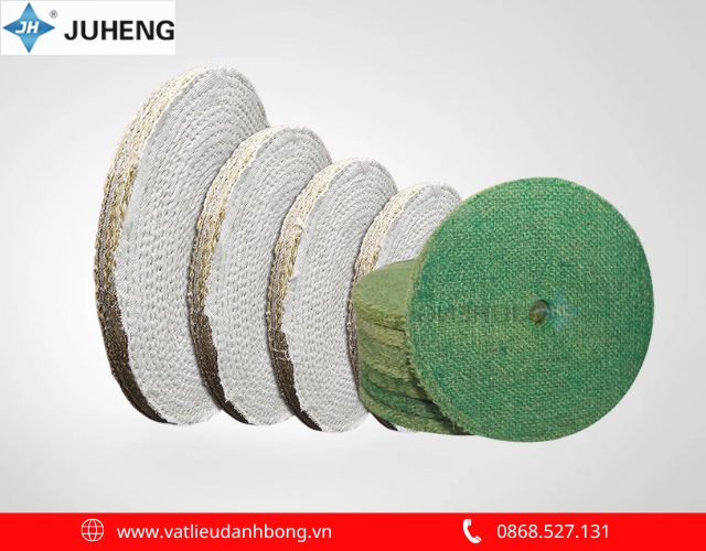 Xơ dừa đánh bóng kim loại