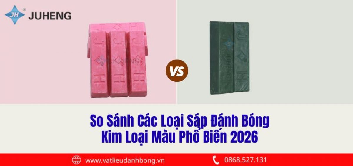 So Sánh Các Loại Sáp Đánh Bóng Kim Loại Màu Phổ Biến
