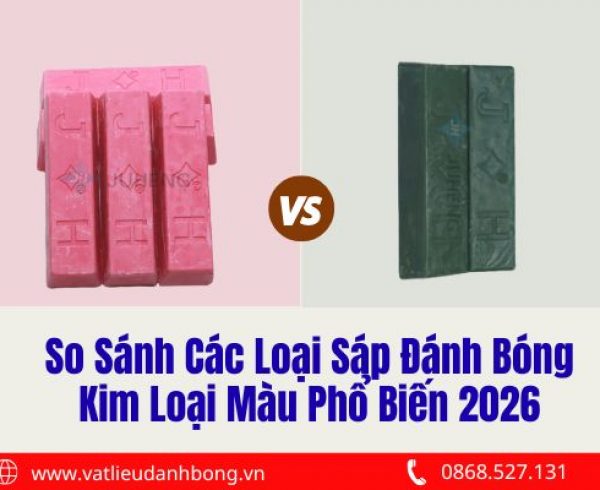 So Sánh Các Loại Sáp Đánh Bóng Kim Loại Màu Phổ Biến