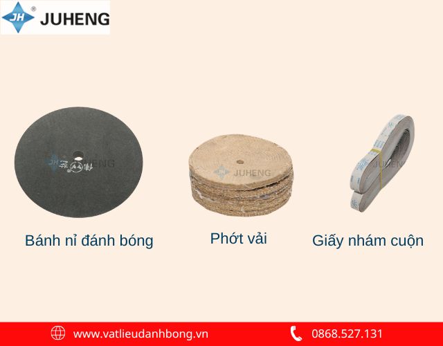 Vật Liệu Đánh Bóng Kim Loại Gồm Những Gì