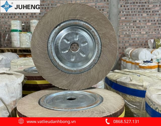 Bánh nỉ đánh bóng xám